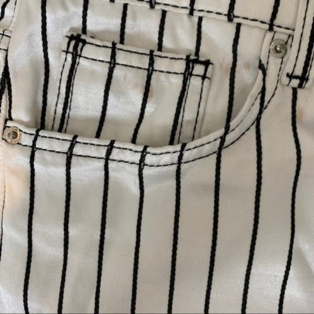 Topshop Striped Mom jeans Size 28 - Picture 4 of 9